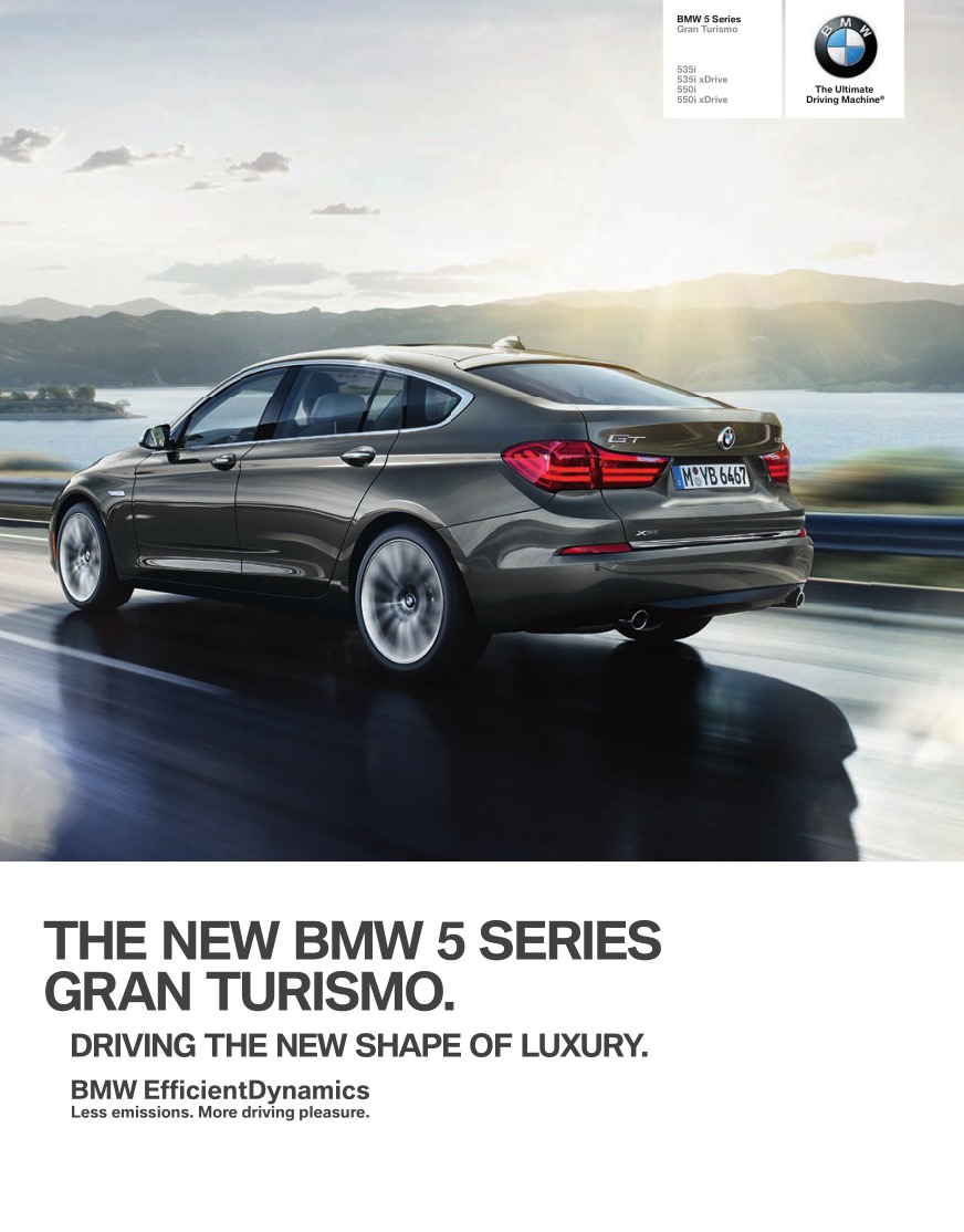 2014 BMW 5-Series GT Brochure